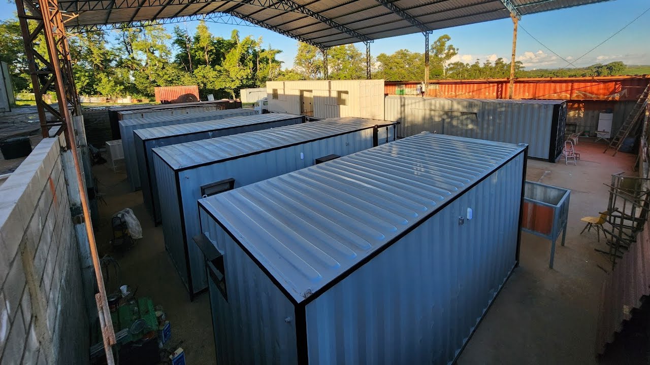 Mais 5 projetos prontos para a entrega! 🏡♻️ Tour na Azul Containers ...