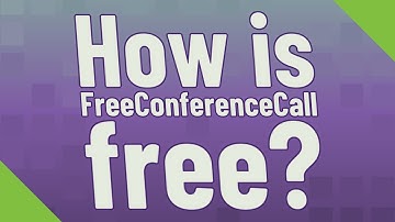 How is FreeConferenceCall free?