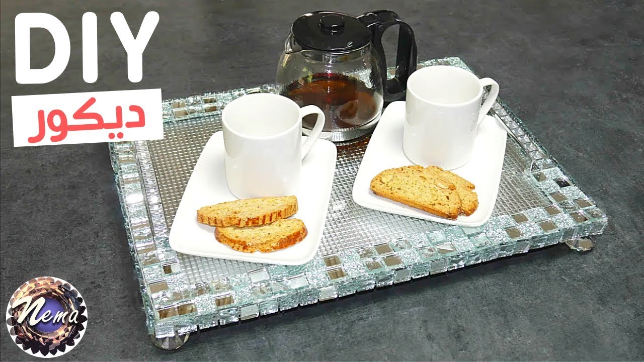 diy/ بلاطو تحفة👌 لتقديم الحلويات