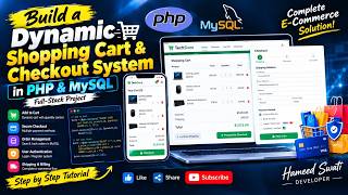 Build a Dynamic Shopping Cart & Checkout System in PHP & MySQL | Full-Stack Project