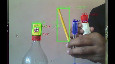 Multiple color tracking using OpenCV_3.0 with Python