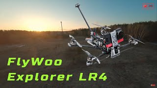 FlyWoo Explorer LR4 | SMO 4k Cinematic fpv