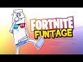 Fortnite Battle Royale FUNTAGE! - NOGLA RAGE, Spike Trap FUN & More!