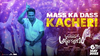 MASS KA DASS KACHERI | #AVAKOnMay6 | Vishwak Sen | Rukshar Dhillon | SVCC Digital Image