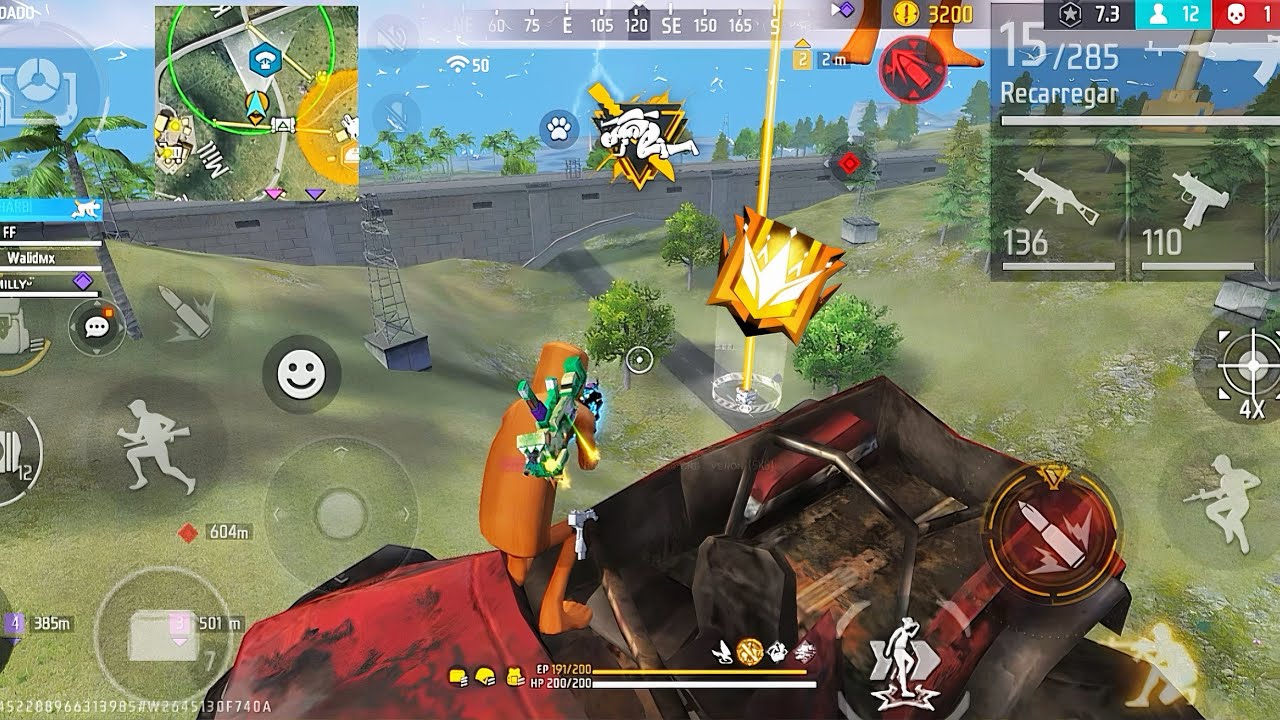 فري فاير قاتل بأسلوبك تونغ سحور استخدام خدعة السيارة 😲 الغراند ماستر ! 🔥🔥