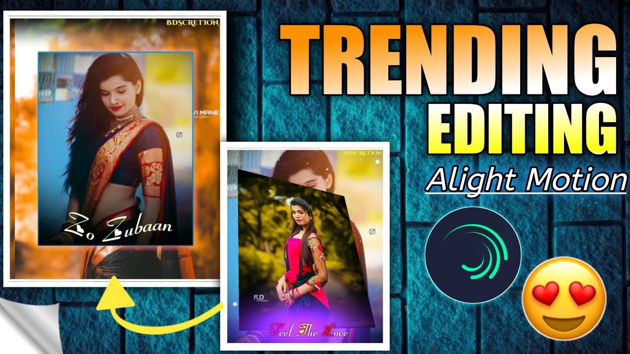SB STATUS EDITOR TOP DEMO alight motion video editing top - YouTube
