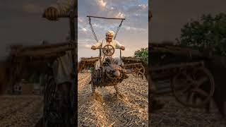 “अब किसान ट्रैक्टर नहीं… हवा में उड़कर खेत जाएगा! 🐦🌾”#KisanJugaad #FlyingMachine #VillageInnovation