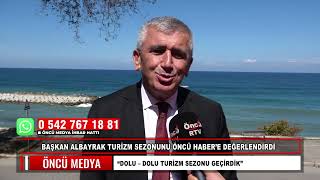 Başkan Albayrak Turi̇zm Sezonunu Öncü Habere Değerlendi̇rdi̇