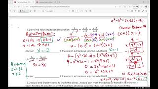 Final Exam Review Part 3 Algebra 2