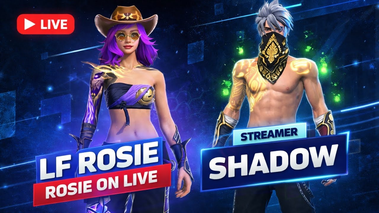 🔴ROSIE ON LIVE | STREAMER SHADOW - YouTube
