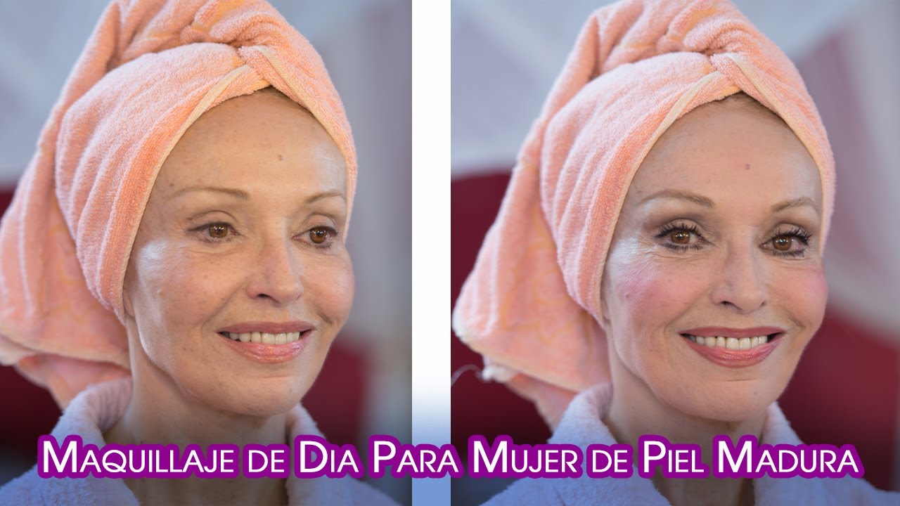 Maquillaje de Dia Para Mujer de Piel Madura