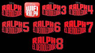 All The Wreckit Ralph Movies 1 To 8