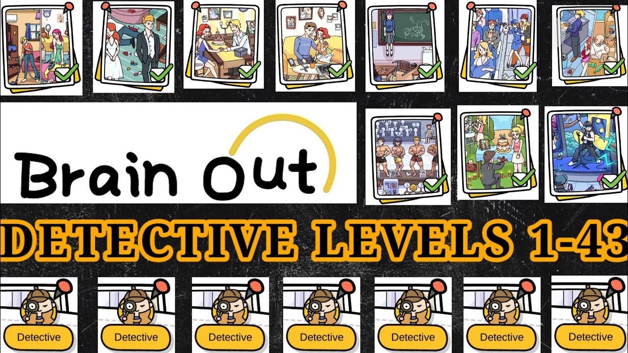 Brain Out Detective Levels 143 YouTube