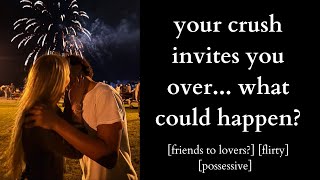 Your Crush Invites You Over... And Becomes Your Boyfriend? - Asmr