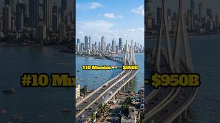 Top 10 Richest Luxury Cities in 2026 💸 #economy #gdp #globalgrowth #history