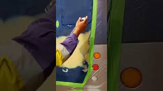 Repaint Engine Door And Rear Lh Corner On Scania Bus Bus