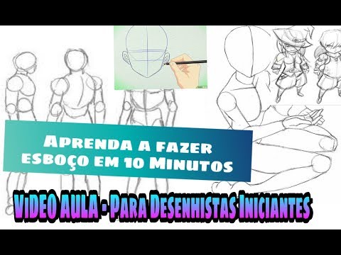 APRENDER A DESENHAR QUALQUER COISA PASSO A PASSO - ESBOCINHOS KIDS
