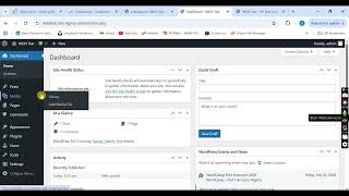 WP Admin Overview