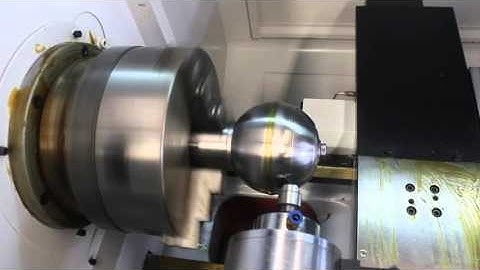 HB30K ball valve superfinishing attachment used in CNC lathe
