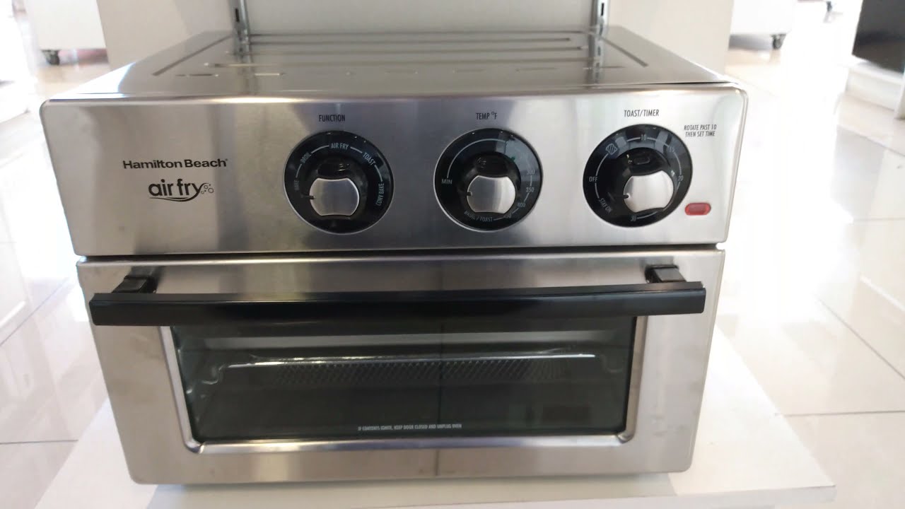 Horno Eléctrico Hamilton Beach 31225 Acero inoxidable 9 agosto 2021 -  YouTube