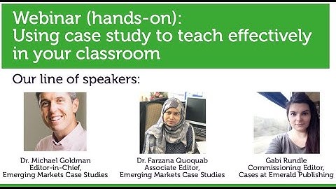 Using case study to teach effectively in your classroom