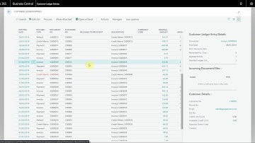 How to view applied entries in Business Central - Garage Hive