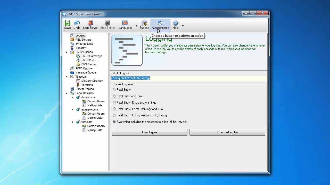 Email Server Tutorials Main Toolbar And Overall Operations YouTube Email server tutorials main toolbar and overall operations youtube
