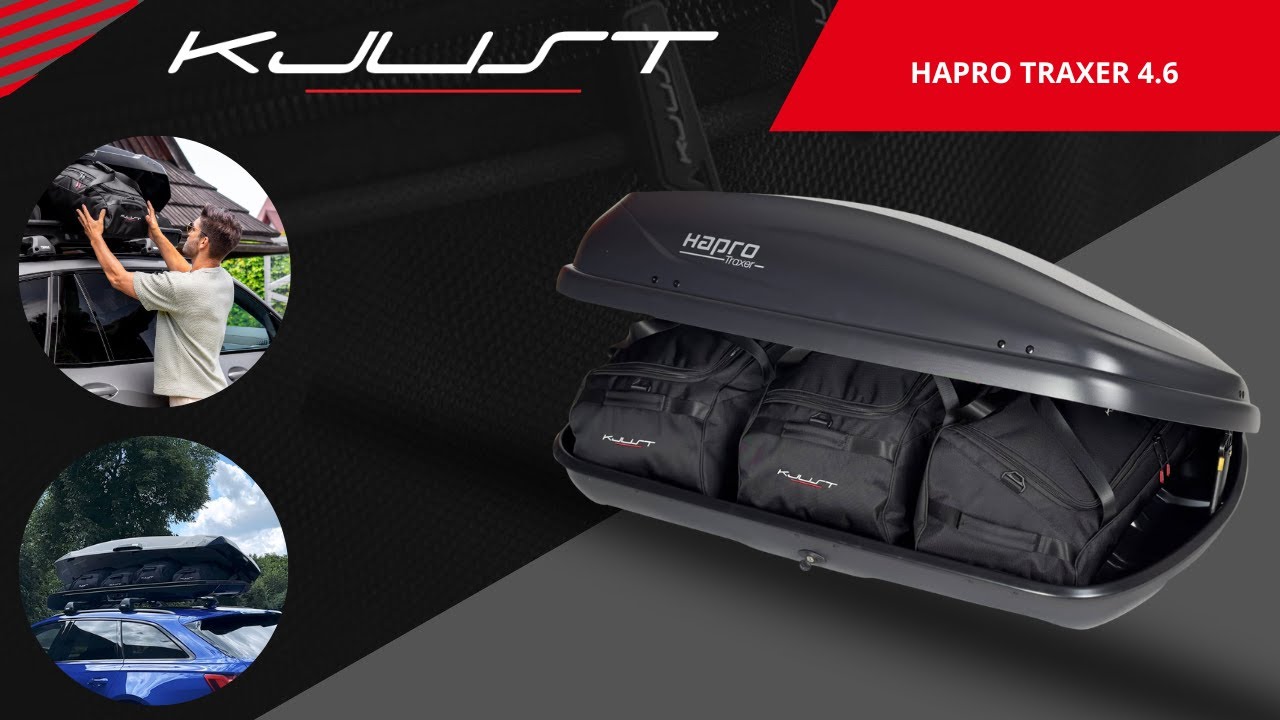 HAPRO TRAXER 4.6 KJUST BAGS TAILORED TO YOUR ROOF BOX🚗ID: 5902641115141