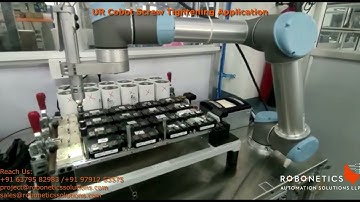 UR Cobot Screw Tightening Application