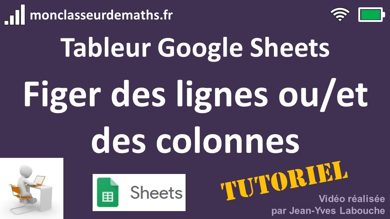 Comment Figer Une Ligne Sur Google Sheet