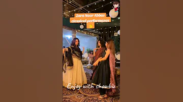 Zara Noor Abbas dance 💃 on the birth of her daughter | Enjoy 😉 with showbiz