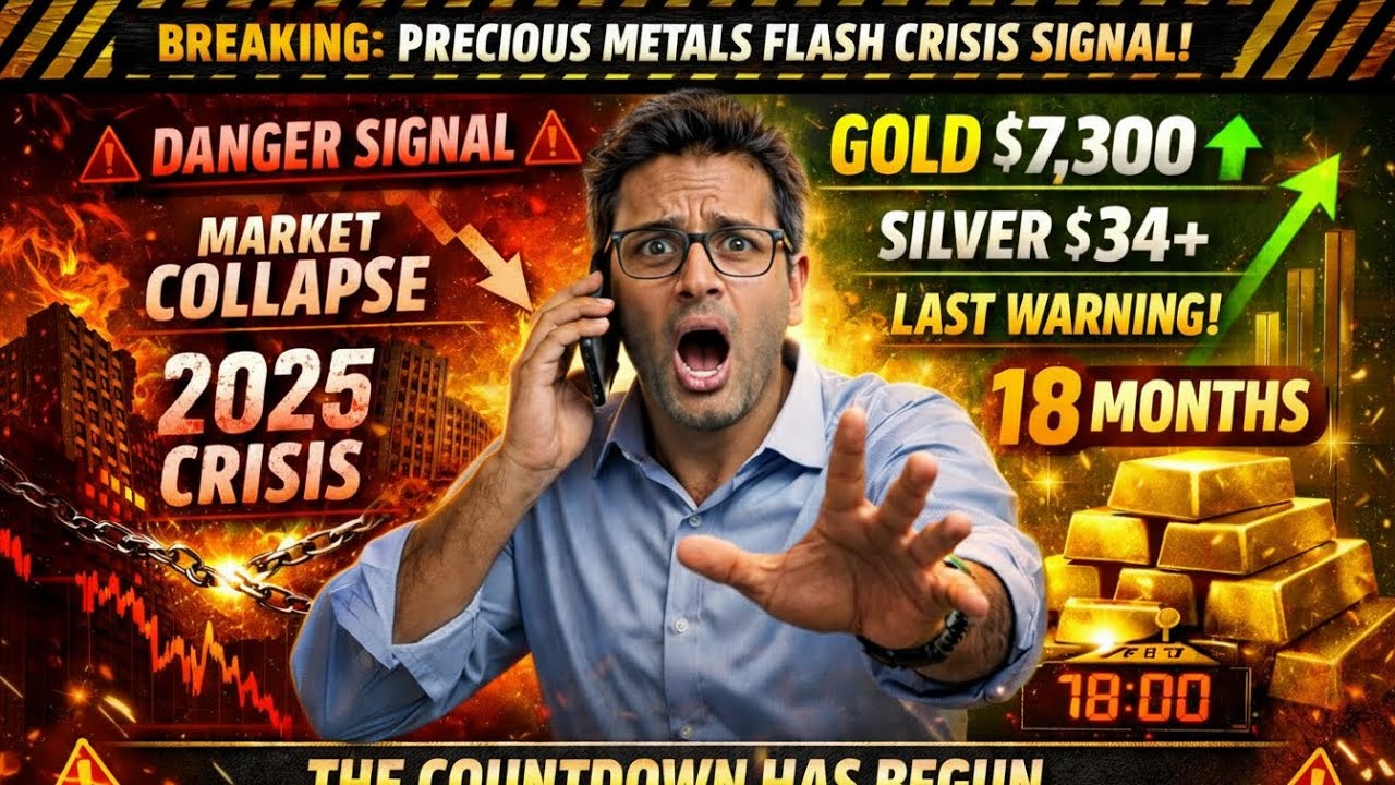 Gold and Silver Just Sent a DANGER Signal | Market Crash Incoming