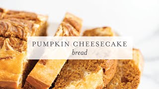 Pumpkin Cheesecake Bread