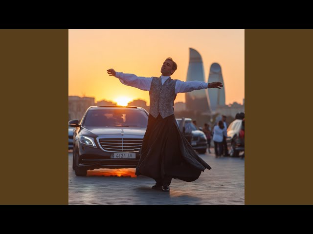 Azeri Turkish Traditional Lezginka Dance