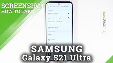 How to Hide Bars on Screenshots in Samsung Galaxy S21 Ultra?