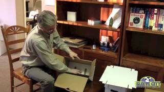 Sleeve City 7 inch Record Storage Box Assembly