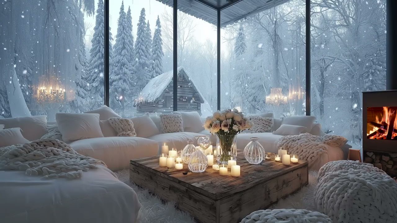 Soothing Piano with Cozy Fire Ambience 🎹 Healing Music for Body, Mind & Soul ✨