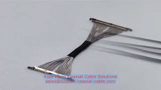 Explore micro coaxial cable assembly South Korea custom length quote Instant Quote Reliable Custom S