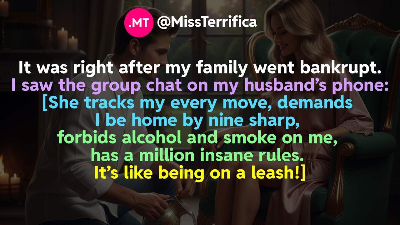 Это произошло сразу после того, как моя семья обанкротилась...