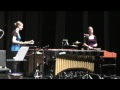 Helix Percussion Duo play Blue Motion