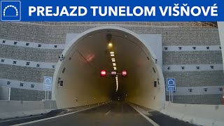 Přejezd Tunelem Višňové A Úsekem D1 Lietavská Lúčka - Dubná Skála Oba Směry