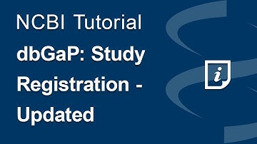dbGaP: Study Registration Update - New Submission Portal Status