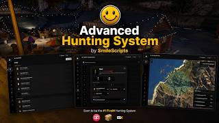 The Most Advanced Fivem Hunting System with Live Editor!  | ESX/QB/QBOX