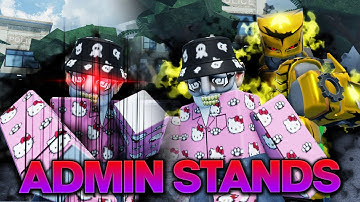 Using ADMIN STANDS In The YBA and AUT Developer Game