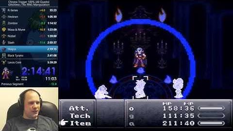 Chrono Trigger Speedrun Blooper: Magus on Ice