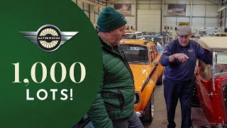 Behind the Scenes Showroom Walkaround with Derek \& Dave | Celebrating First-Ever 1,000-Lot Auction!