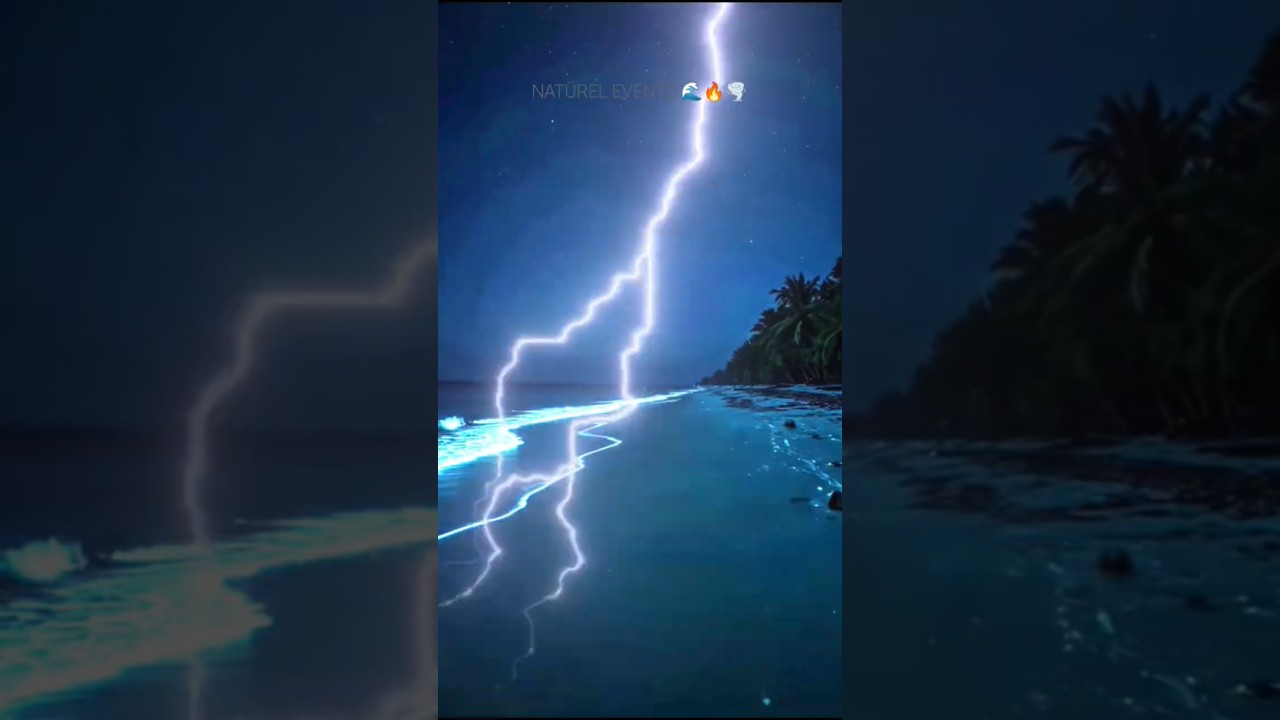 Powerful Nature Moments 🌊🔥🌪️