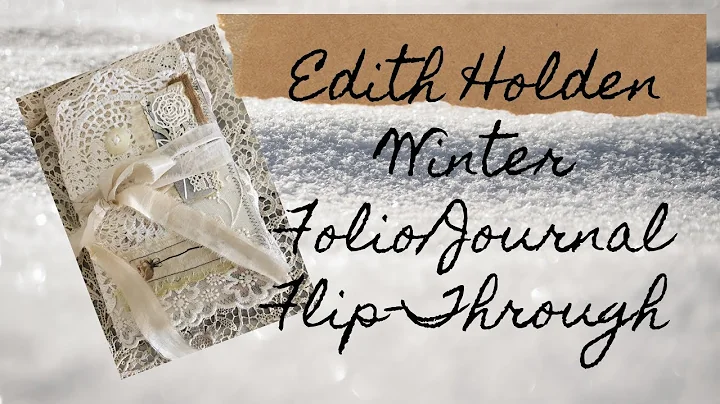 Edith Holden Winter Journal/Folio  Flip-Through