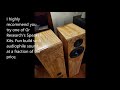 Gr research xsls encore speaker build