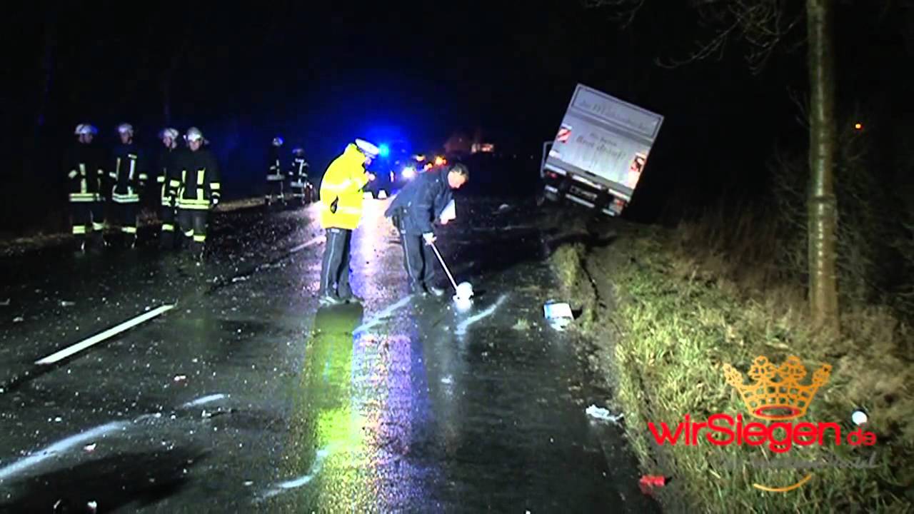 Frontalzusammenstoß - Tödlicher Unfall in Burbach Würgendorf